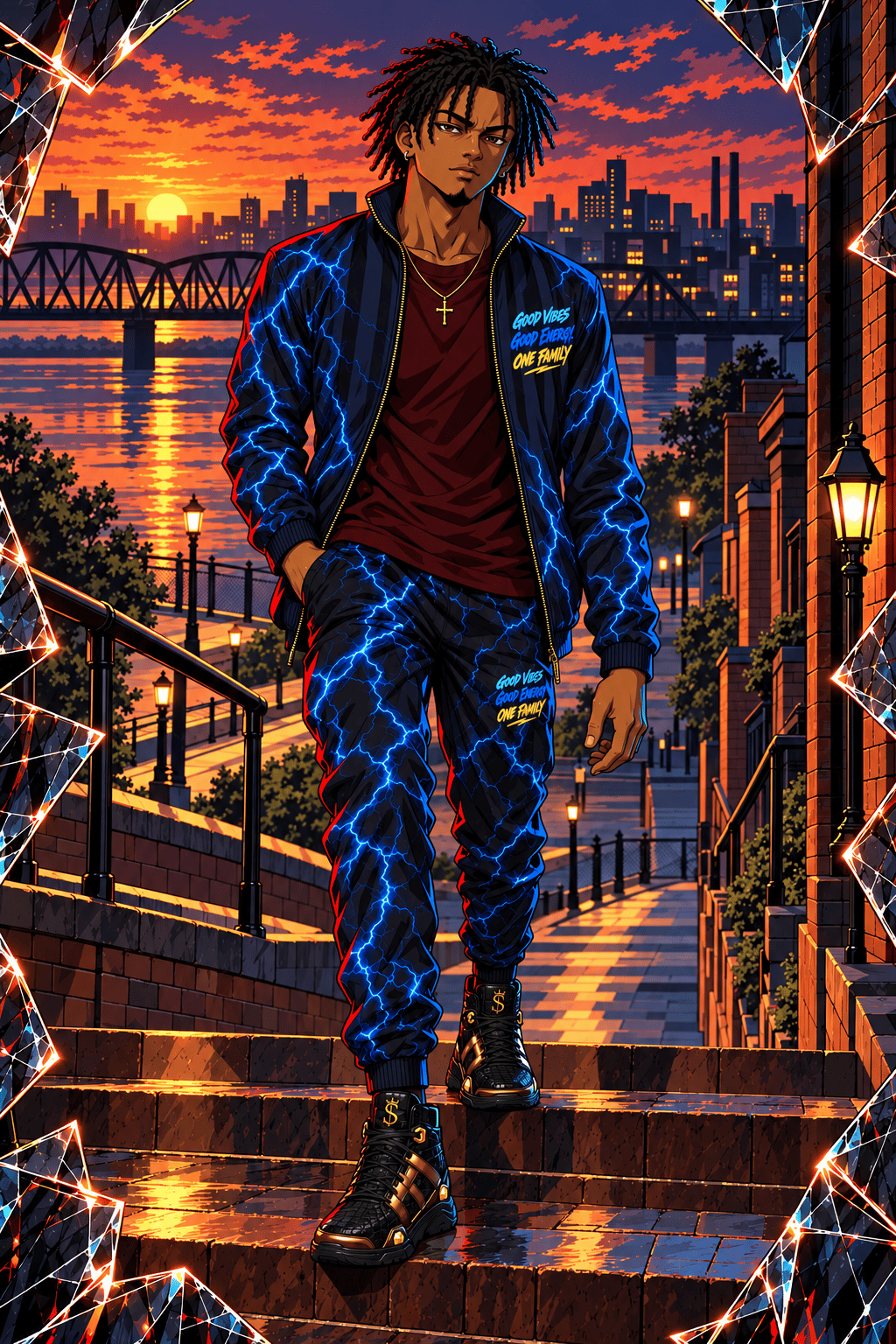 Approved anime portrait of Ezra Nathaniel Mercer