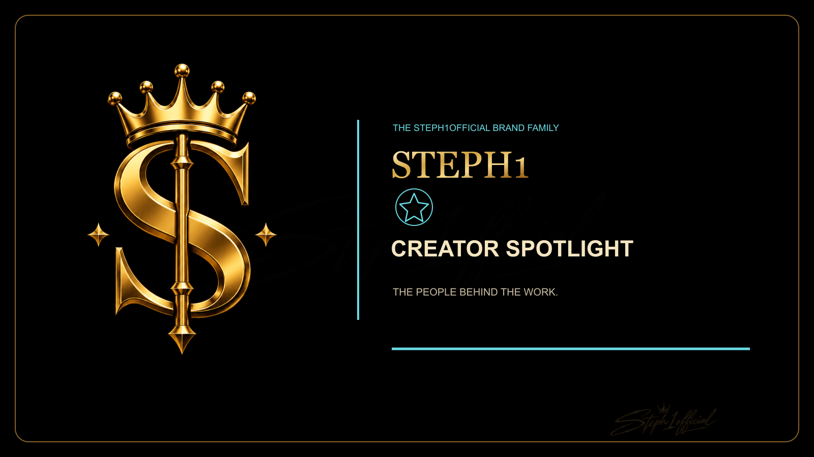 STEPH1 Creator Spotlight artwork