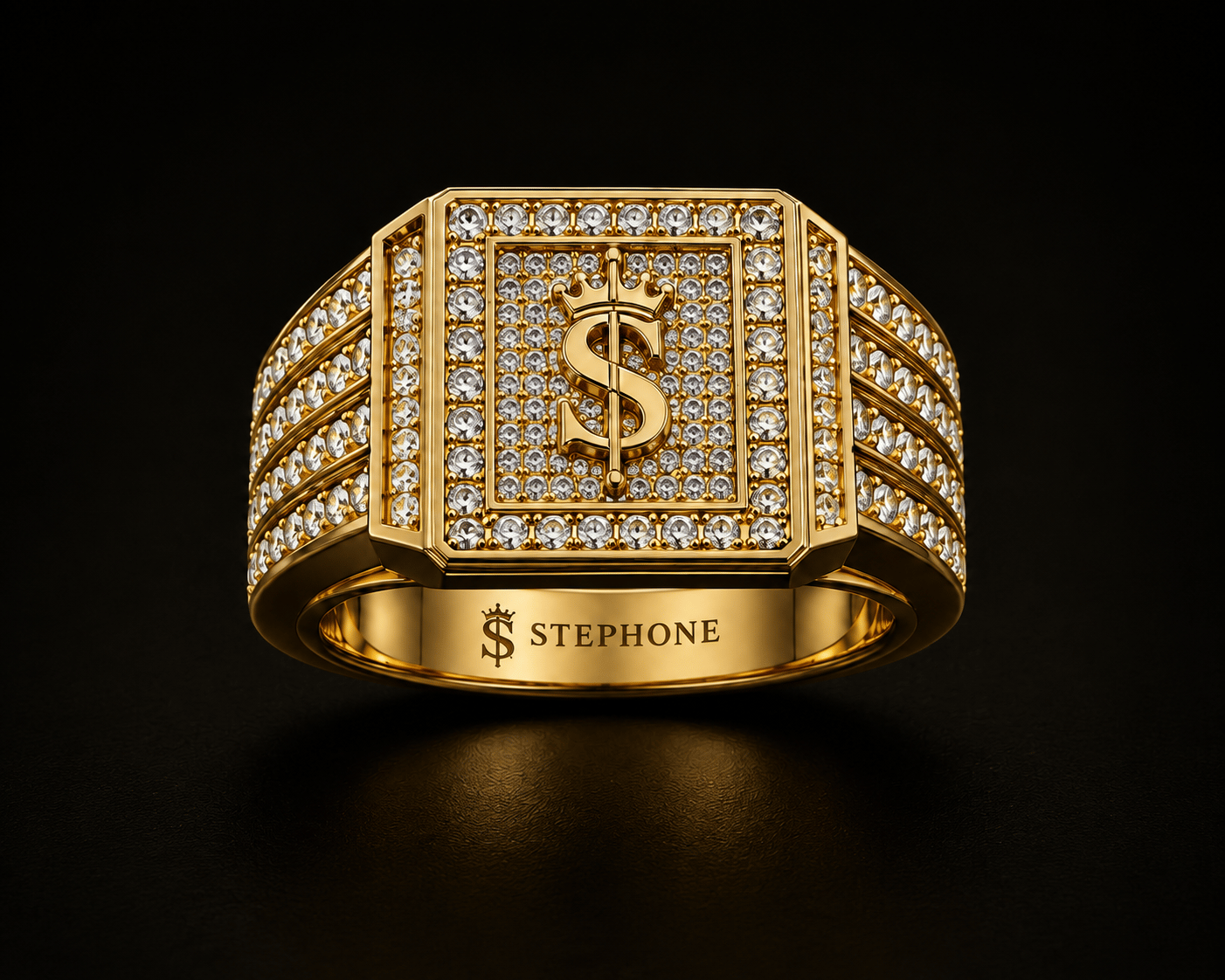 Born of Kings ring design concept with the crowned S house mark