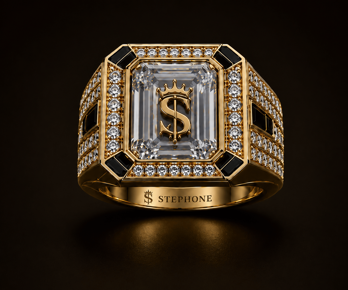 The Ancestral ring design concept with the crowned S house mark