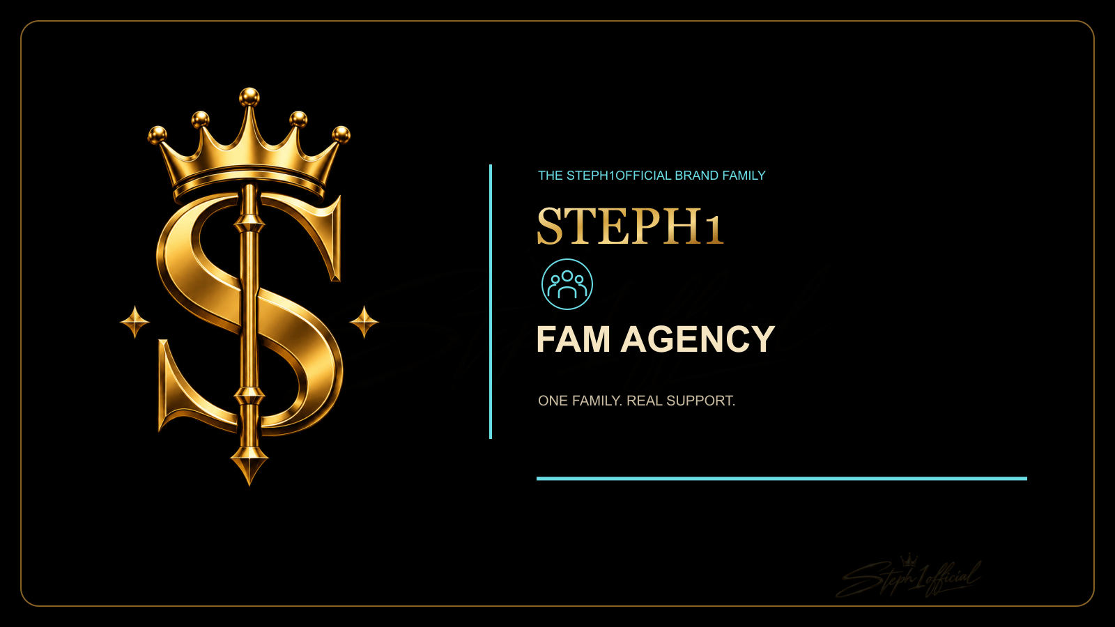 STEPH1 Fam Agency artwork