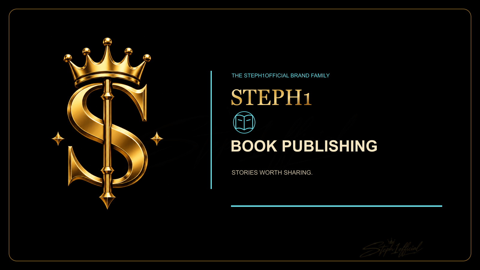 STEPH1 Book Publishing artwork