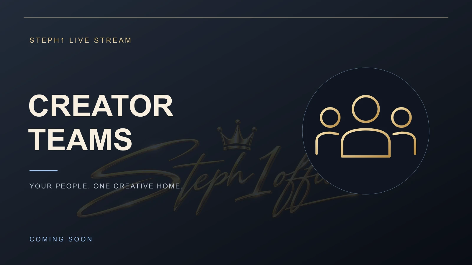 Creator Teams — Coming soon