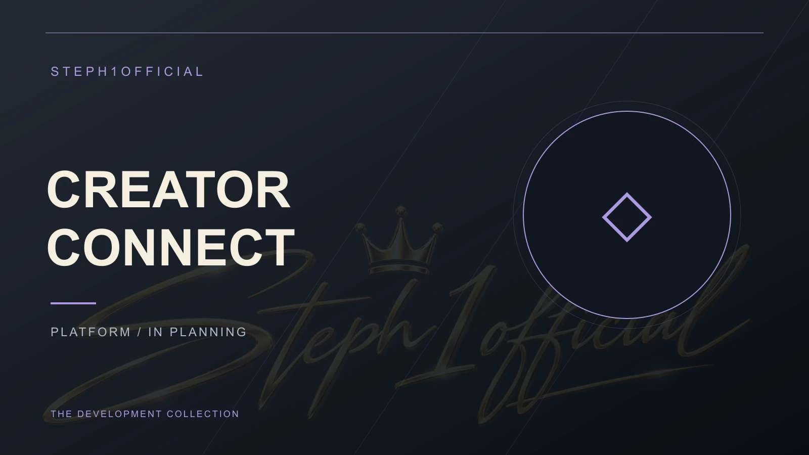 Steph1 Creator Connect project artwork