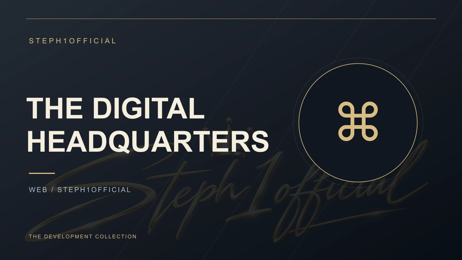 This Website · Steph1official.com project artwork