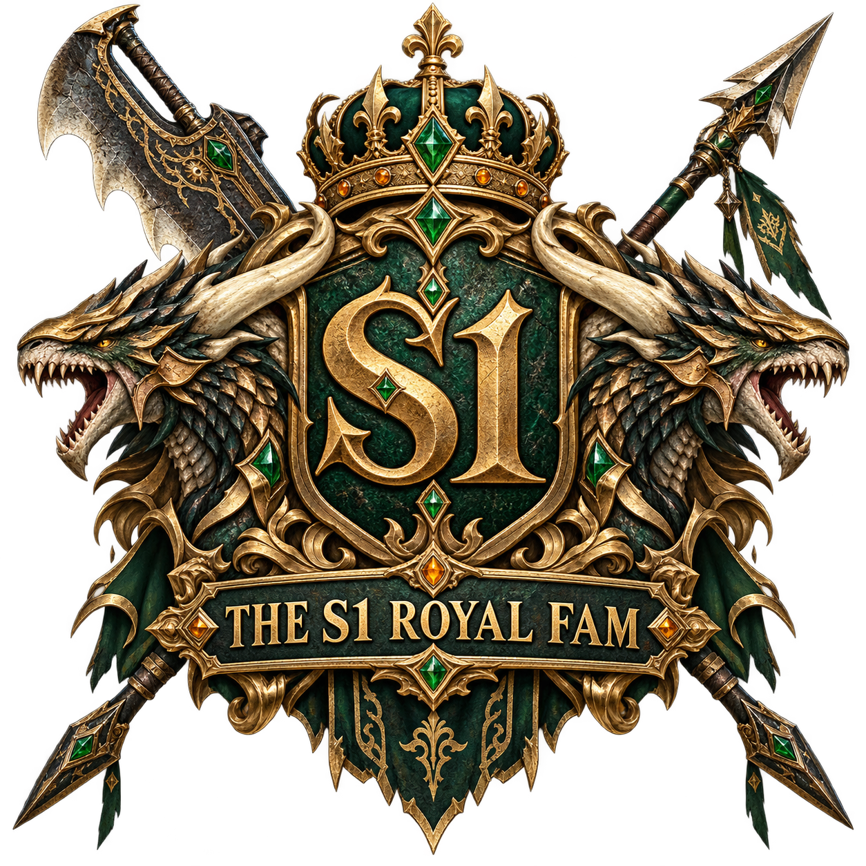 The S1 Royal FAM crest